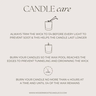 White Oak & Vanilla Candle