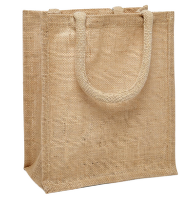 Jute Bag Small with Customization (Tall)