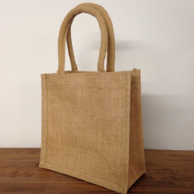 Jute Bag Small with Customization (Tall)