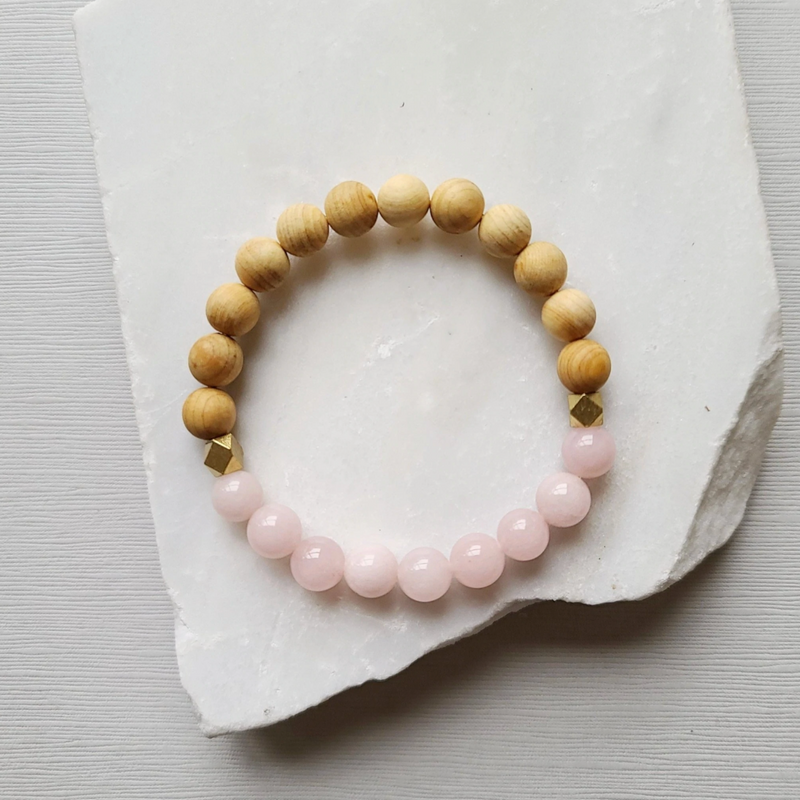 Pink Oil Diffuser Bracelet