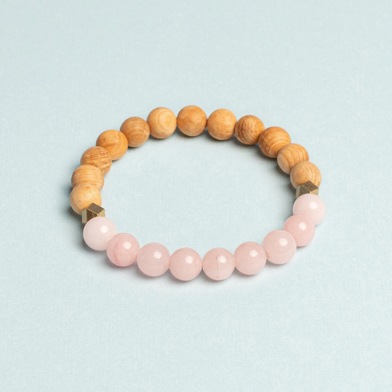 Pink Oil Diffuser Bracelet