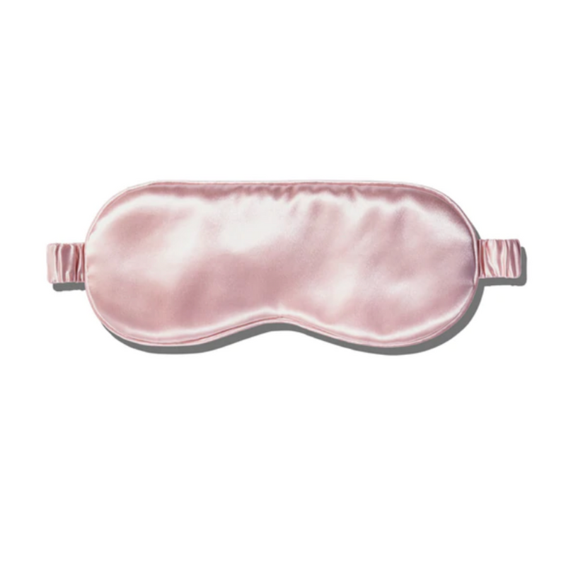 Silk Eye Mask Pink